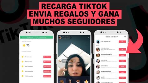 como recargar tik tok